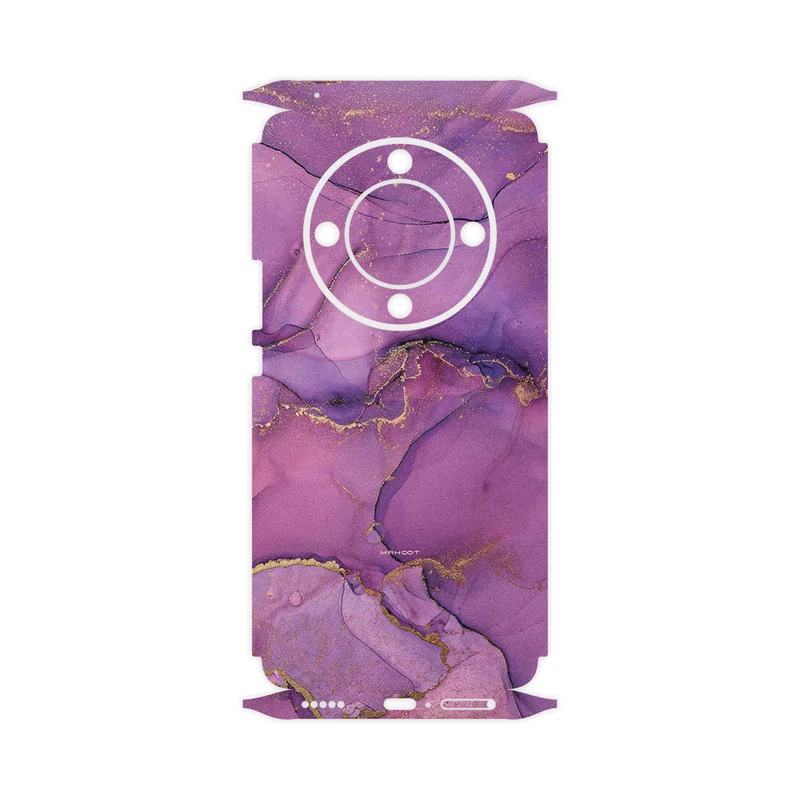 برچسب پوششی ماهوت مدل Purple Marble-FullSkin مناسب برای گوشی موبایل آنر X9b