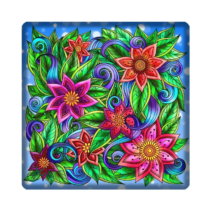 کاشی میبن ایده مدل گل kh10 کد 978