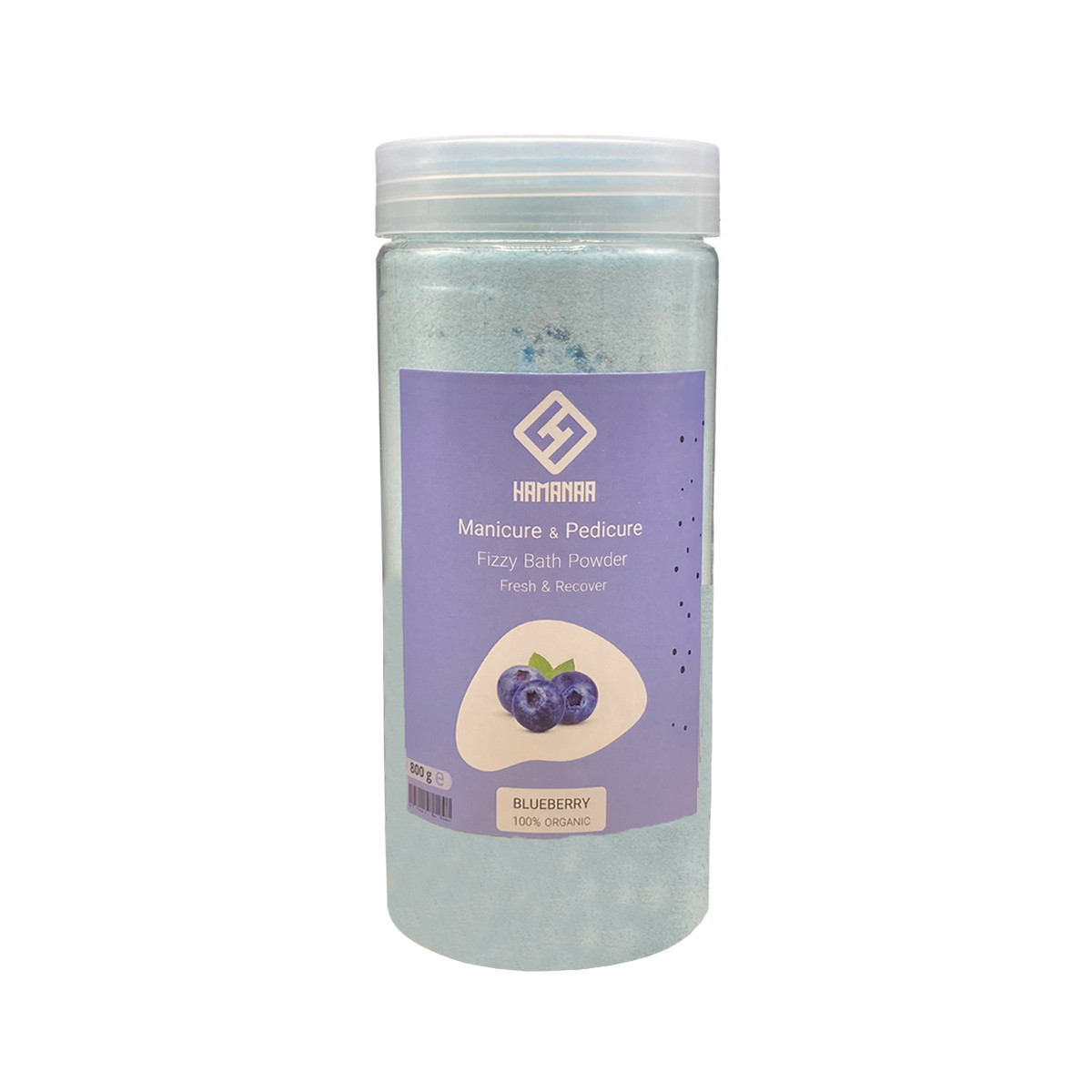 کوکتل پودری هامانا مدل Blueberry وزن 800 گرم