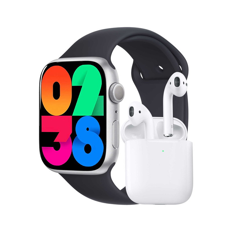 ساعت هوشمند ورنا مدل W45 Max with Airpod به همراه هندزفری بیسیم