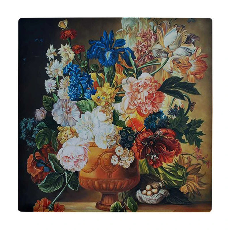 زیر لیوانی طرح گلدان گل کد    3239160_413