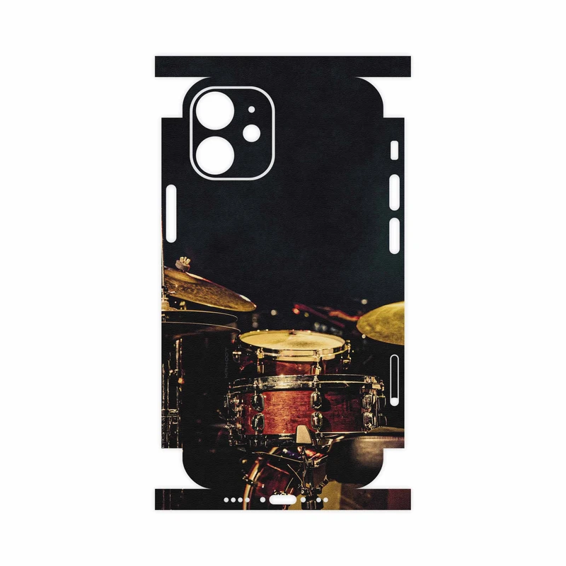 برچسب پوششی ماهوت مدل Drum Kit-FullSkin مناسب برای گوشی موبایل اپل iPhone 12 mini