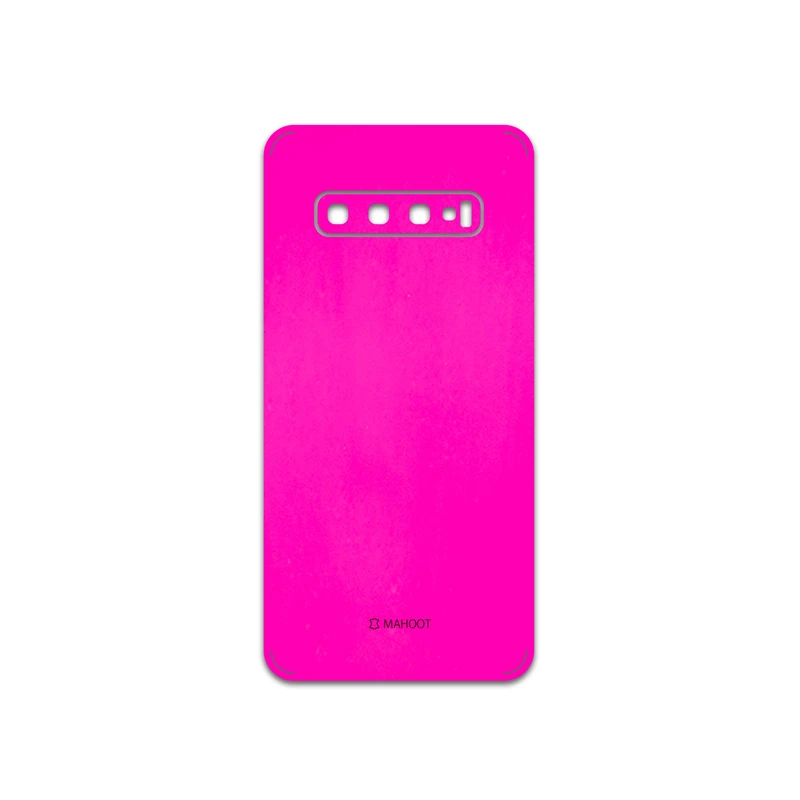 برچسب پوششی ماهوت مدل Phosphorus-Pink مناسب برای گوشی موبایل سامسونگ Galaxy S10