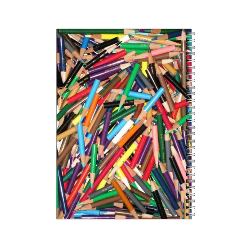 دفتر مشق 100 برگ بامبیلیپ طرح مداد رنگی و هنرمند کد 8005863