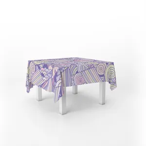 رومیزی طرح انتزاعی پریشان مدل M-0012