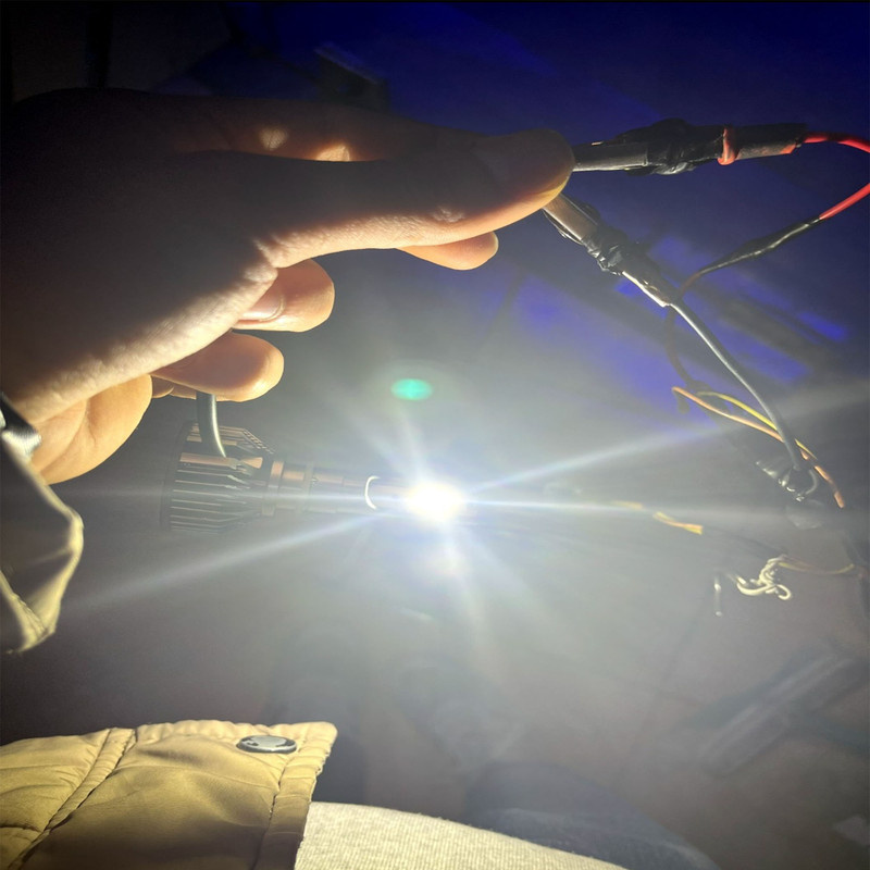 هدلایت لامپ خودرو ام زد ام مدل H1 بسته 2 عددی