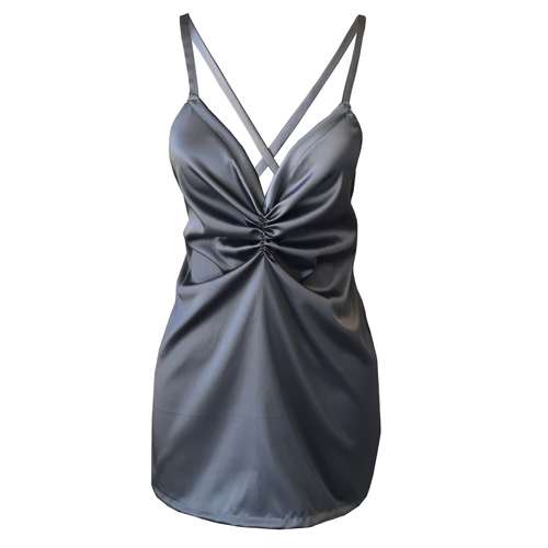 لباس خواب زنانه مقمیس مدل ساتن