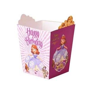 ظرف پاپ کورن مدل sofia  بسته 8 عددی