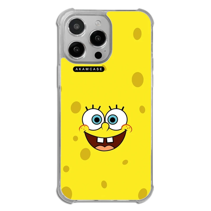 کاور آکام مدل AMC-WTA14PROMAX-SPONGE BOB4 مناسب برای گوشی موبایل اپل iPhone 14 Pro Max