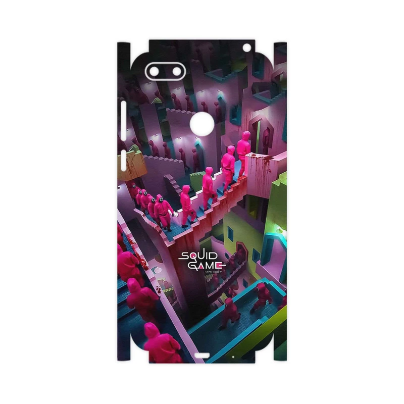 برچسب پوششی ماهوت مدل Squid Game-FullSkin مناسب برای گوشی موبایل موتورولا Moto E6 Play