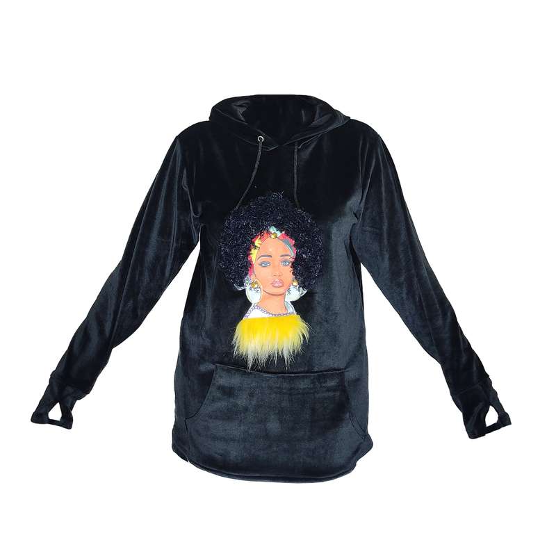 هودی زنانه مدل جامائیکا