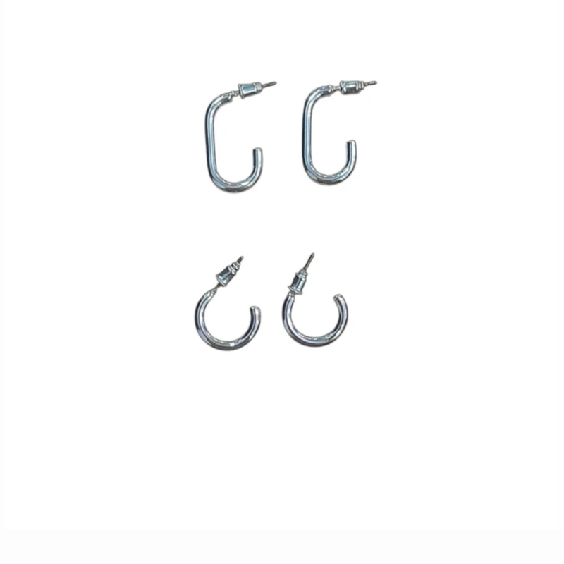 گوشواره زنانه اکسسورایز مدل ۷۶۴۴ مجموعه دو عددی 