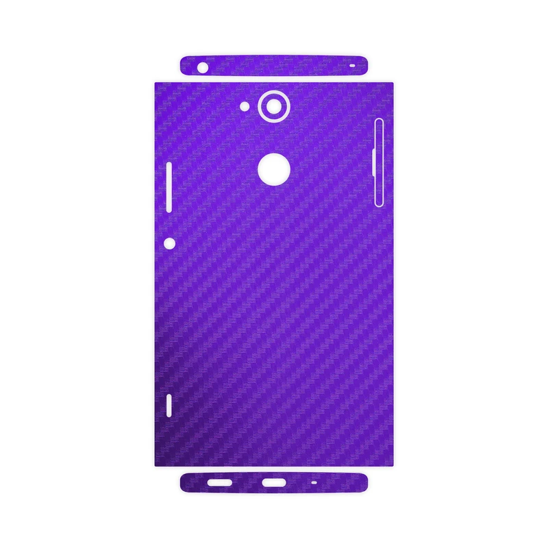 برچسب پوششی ماهوت مدل Purple-Fiber-FullSkin مناسب برای گوشی موبایل سونی Xperia XA2