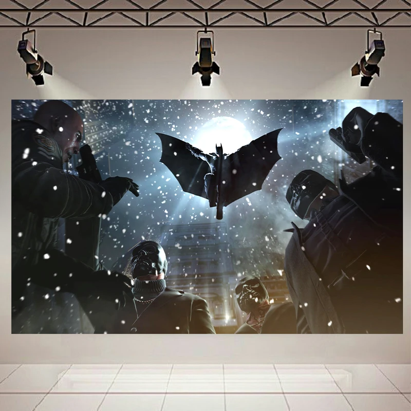تابلو بوم طرح گیم مدل Batman Arkham Origins کد AR2773