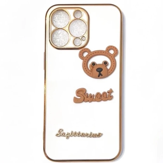 کاور مدل خرس عروسکی مناسب برای گوشی موبایل اپل iphone 11