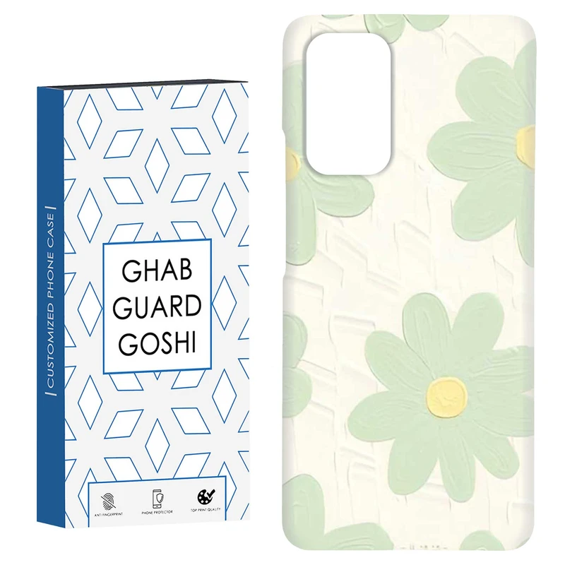 کاور قاب گارد گوشی طرح گل کد Dimo-801 مناسب برای گوشی موبایل شیائومی Redmi Note 9 4G / Redmi 9T