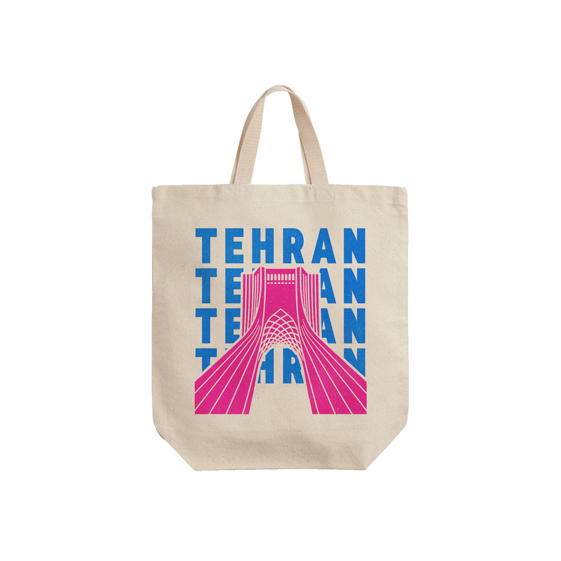 ساک خرید ترمه طراحان ایده مدل نماد برج آزادی تهران کد map0123 - S