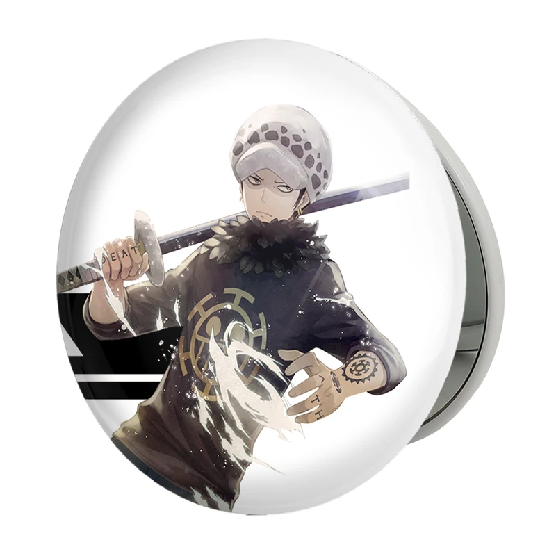 آینه جیبی خندالو طرح ترافلگر انیمه One Piece مدل تاشو کد 17286 