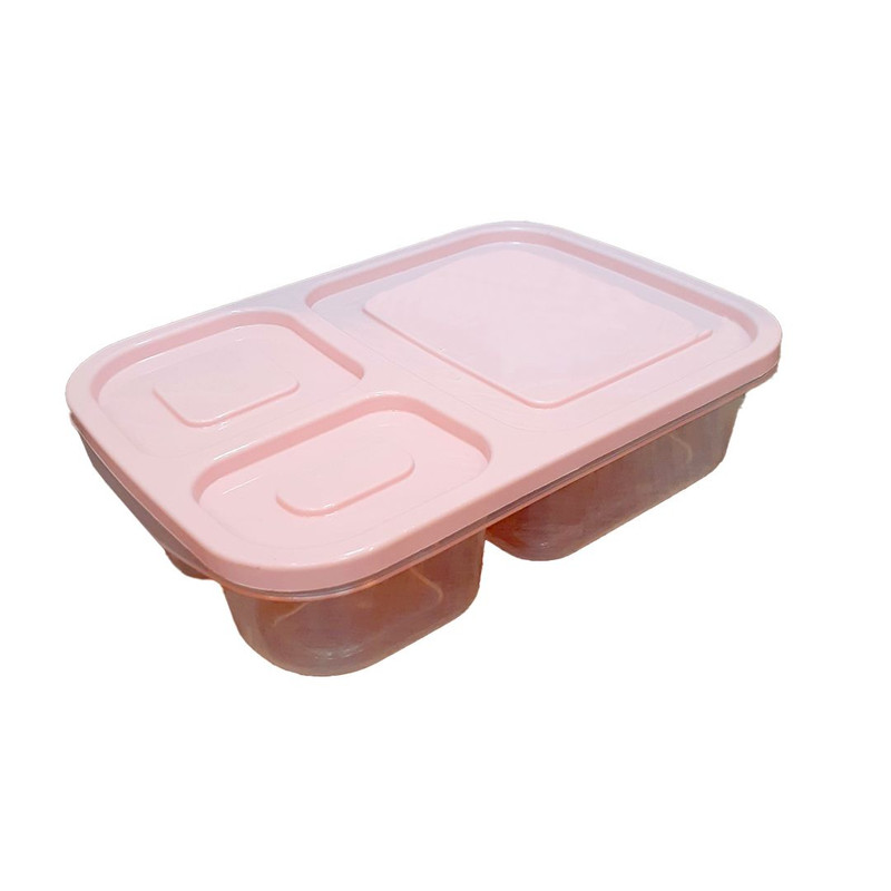 ظرف نگهدارنده مدل پلاس شیکو مدل سه خانه بسته 3 عددی