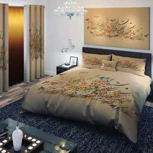  سرویس خواب مدل  سه بعدی D061 یک نفره پنج تکه