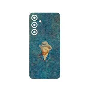 MAHOOT Self portrait with a gray felt hat Cover Sticker for Samsung Galaxy S24 FE