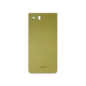 MAHOOT Matte-Gold Cover Sticker for BlackBerry Keyone-DTEK70