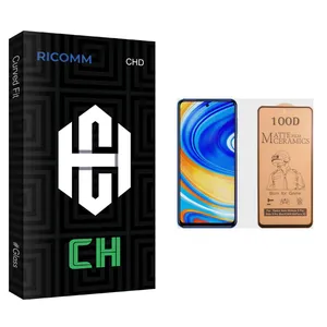 Ricomm CH glass Ceramics Screen Protector For Xiaomi شیائومی Redmi Note 9 Pro Max