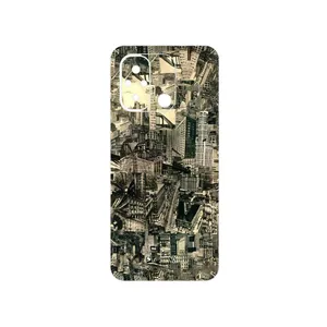 MAHOOT Collage of Skyscraper Cover Sticker for Xiaomi Redmi 12C