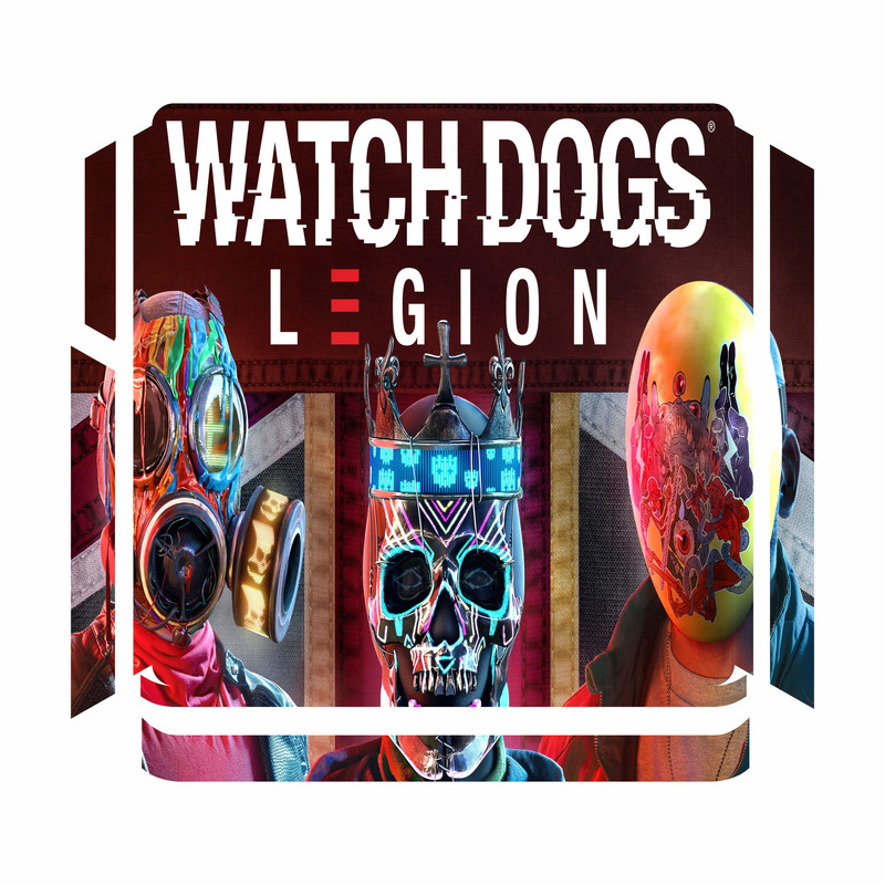 برچسب پلی استیشن 4 اسلیم مدل watch dogs legion