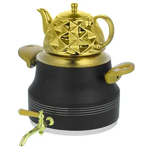 ست کتری و قوری مدل بتیس گلد بلک uk