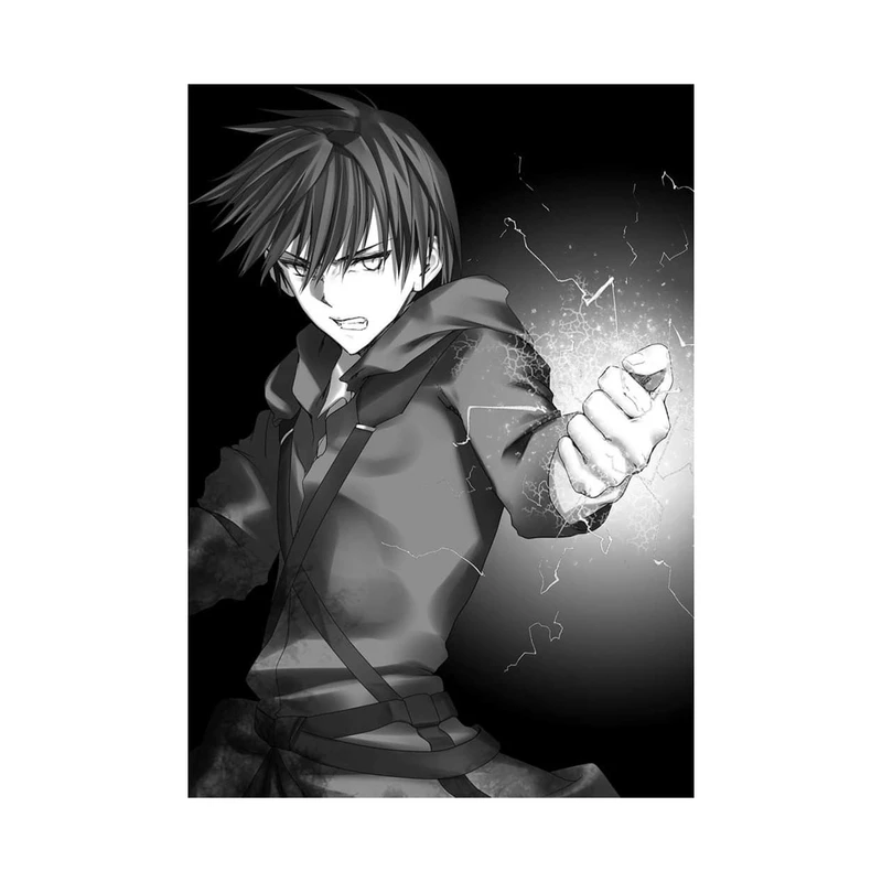 استیکر لپ تاپ و موبایل مدل انیمه طرح انیمه قاب شکست Failure Frame I Became the Strongest کد 5462