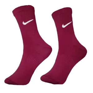 جوراب مدل 007 رنگ زرشکی