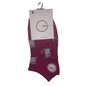 جوراب ساق کوتاه مدل تک شاخ