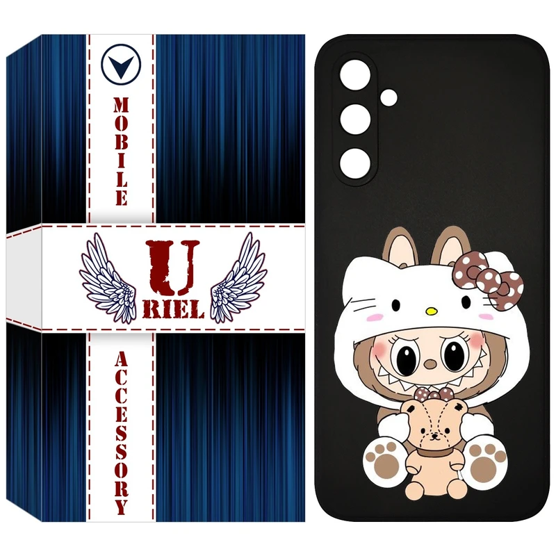 کاور یوریل مدل KSH کد 124 طرح عروسک لبوبو مناسب برای گوشی موبایل سامسونگ Galaxy S23 FE