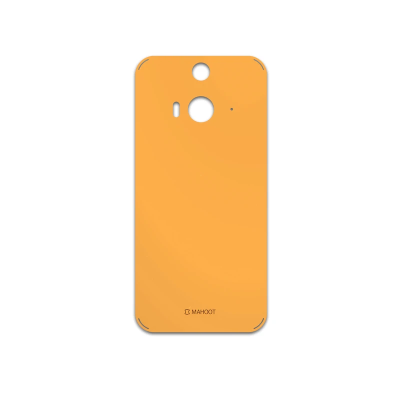 برچسب پوششی ماهوت مدل Matte-Orange مناسب برای گوشی موبایل اچ تی سی Butterfly 2