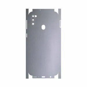 MAHOOT Matte-Silver-FullSkin Cover Sticker for Samsung Galaxy M21  2021 Edition