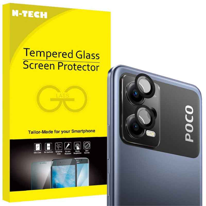 محافظ لنز دوربین انتک مدل رینگی مناسب برای گوشی موبایل شیائومی Poco X5 Pro 5G