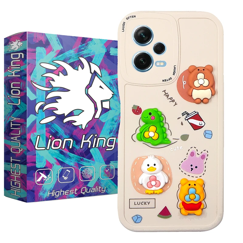  کاور لاین کینگ مدل Godzilafantezi مناسب برای گوشی موبایل  شیائومی Redmi Note 12 5G / POCO X5 5G