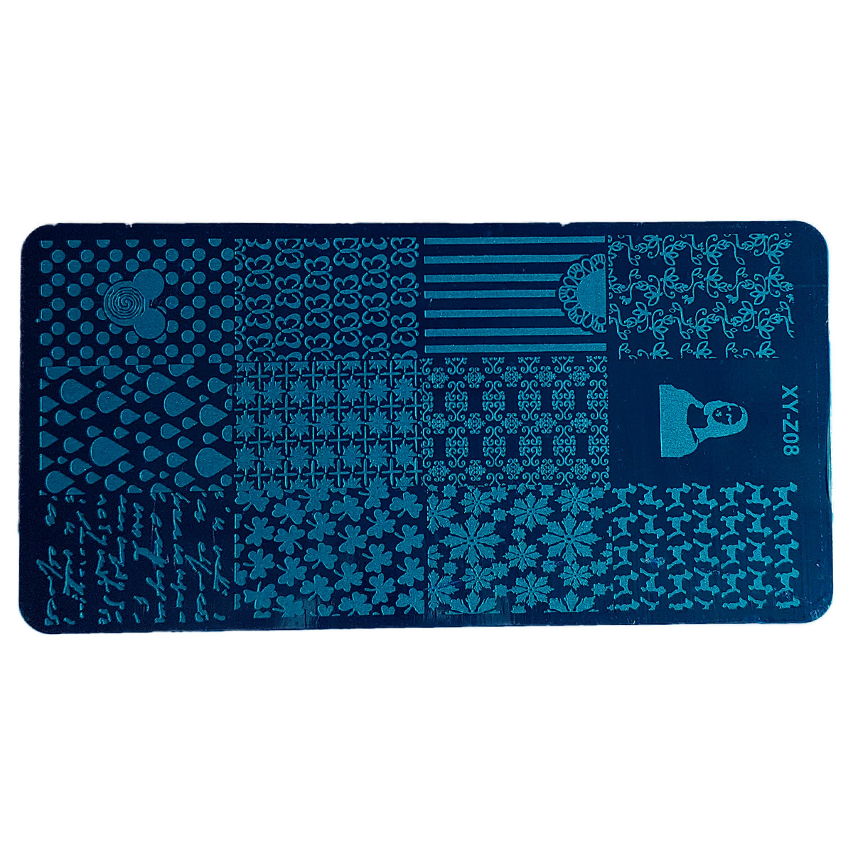 شابلون طراحی ناخن مدل XY-Z08