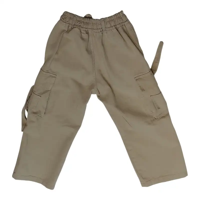 شلوار بچگانه مدل کتان کارگو
