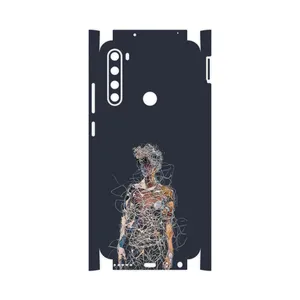 MAHOOT Strings Digital Art 1-FullSkin Cover Sticker for Xiaomi Redmi Note 8
