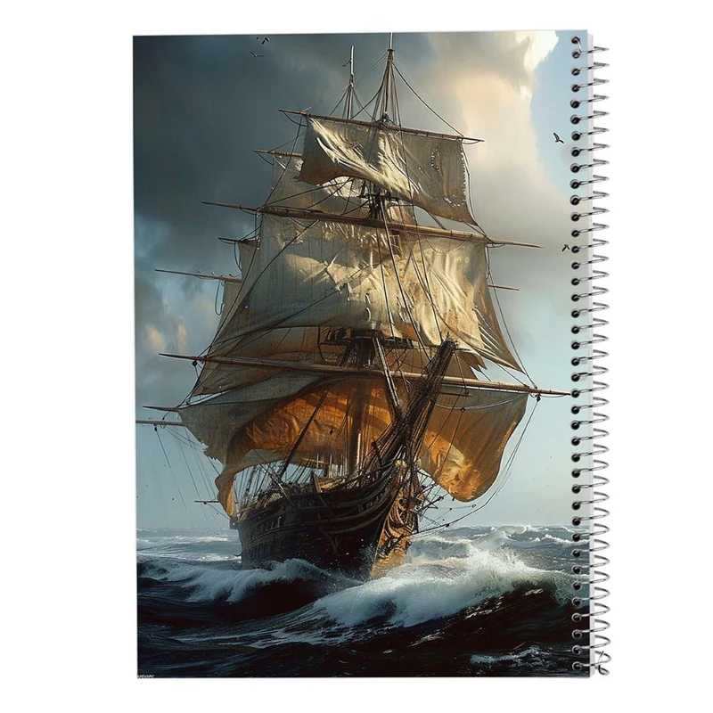 دفتر لیست خرید 50 برگ مدوپد مدل کشتی کد DF15143