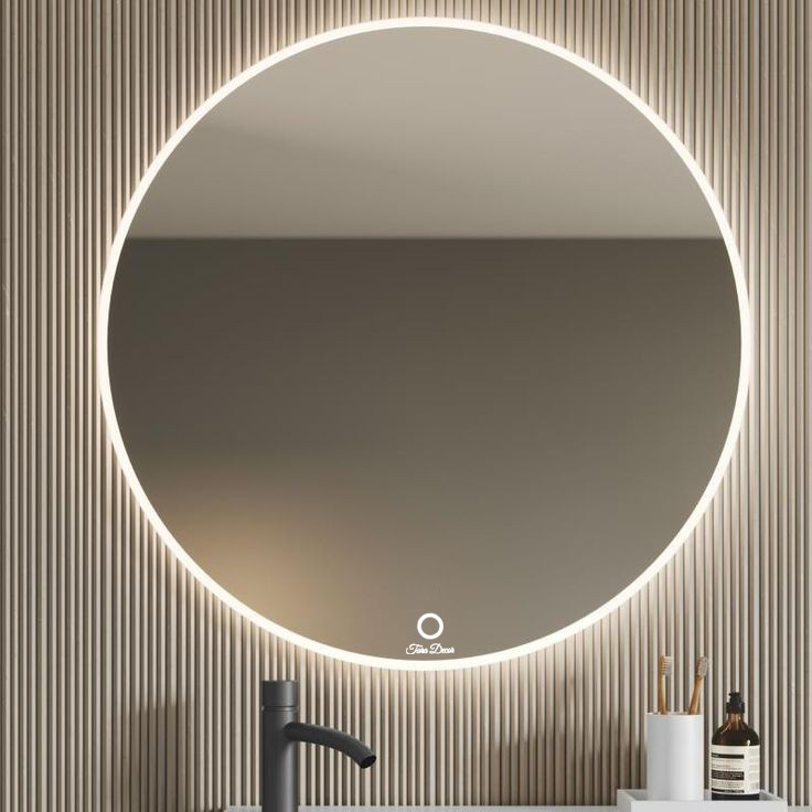آینه سرویس بهداشتی تارا دکور مدل لمسی قطر 50 کد tc50