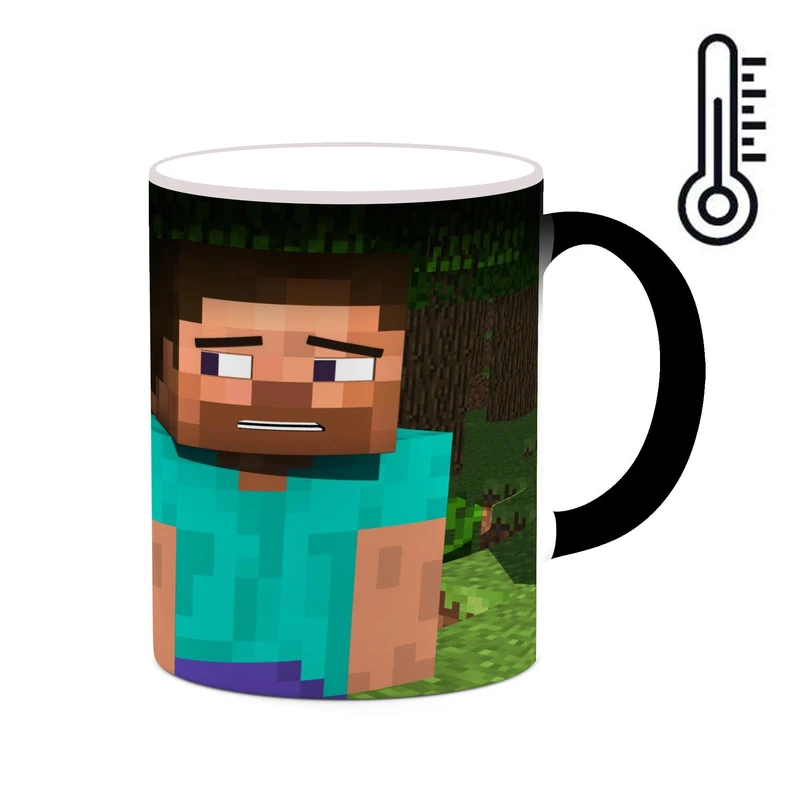 ماگ حرارتی کاکتی طرح ماینکرافت minecraft مدل mgh41469