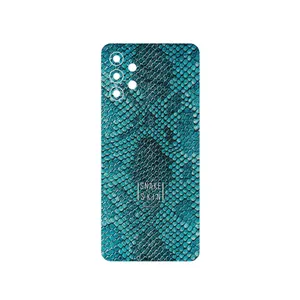 MAHOOT Blue Snake Skin Cover Sticker for Samsung Galaxy M32 5G