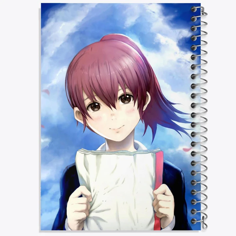 دفتر نقاشی 50 برگ خندالو مدل شوکو نیشیمیا انیمه سایلنت ویس A Silent Voice کد 15788