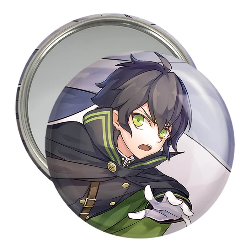 آینه جیبی خندالو مدل ویچیرو هیاکویا انیمه اسرافیل پایانی  کد 12659