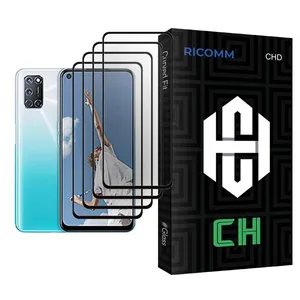 Ricomm CH Glass MIX004 Screen Protector For Oppo A52 Pack Of 4
