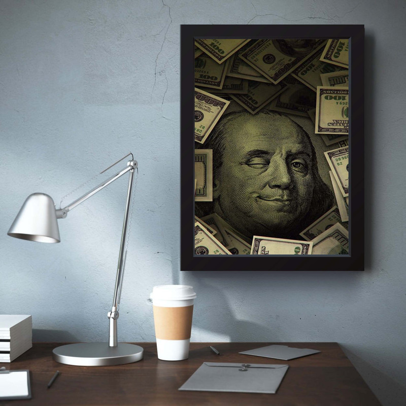 تابلو مدل دلار George Washington کدS0110-b