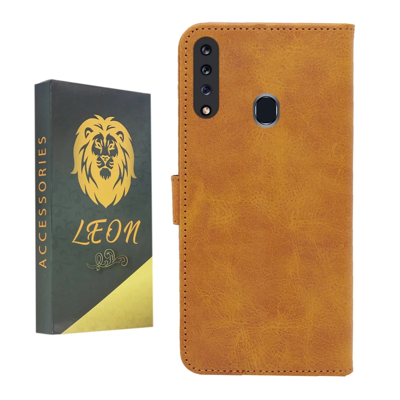 کیف کلاسوری لئون مدل Bersa مناسب برای گوشی موبایل سامسونگ Galaxy A20s